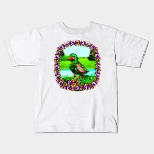 Funny Bird Kids T-Shirt